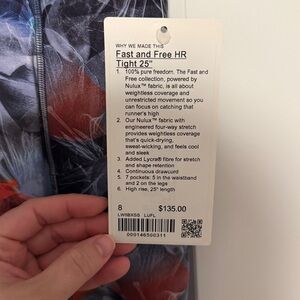 lululemon athletica Multicolor Patterned Capris